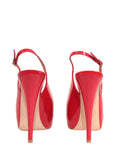 Giuseppe Zanotti Patent Peep-Toe Sandals