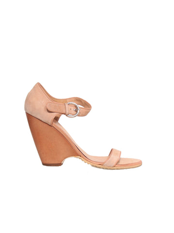 Giuseppe Zanotti Suede Wedge Sandals