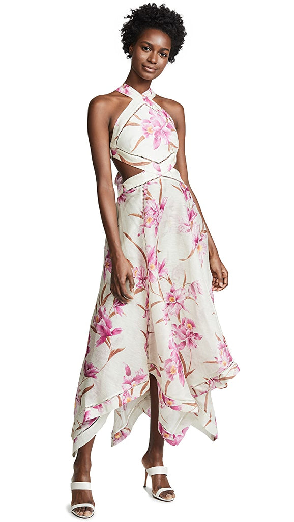 Zimmermann Corsage Scarf Dress