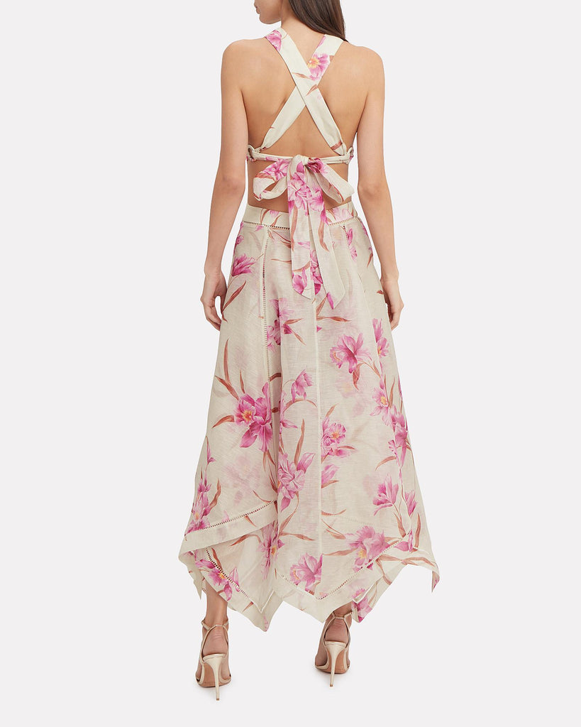 Zimmermann Corsage Scarf Dress
