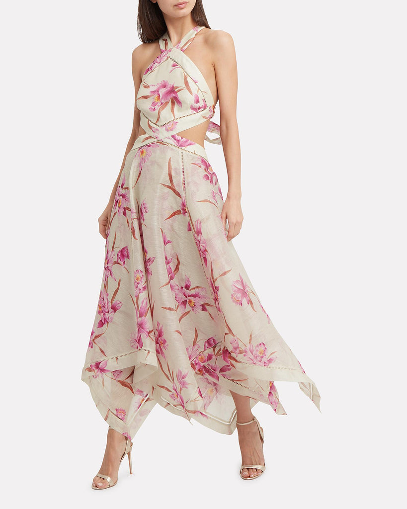 Zimmermann Corsage Scarf Dress