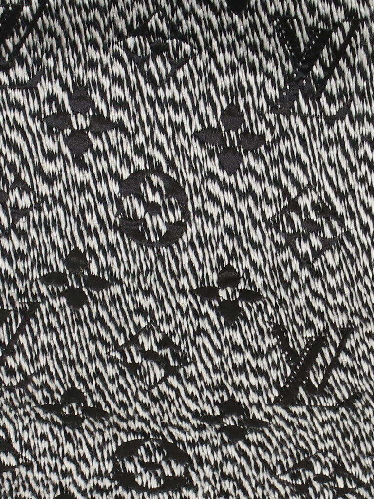 Louis Vuitton Wool and Silk Monogram Scarf