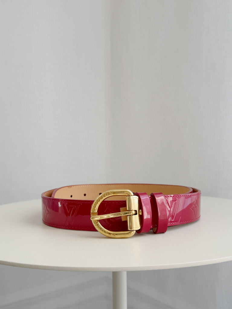 Monogram Vernis Belt