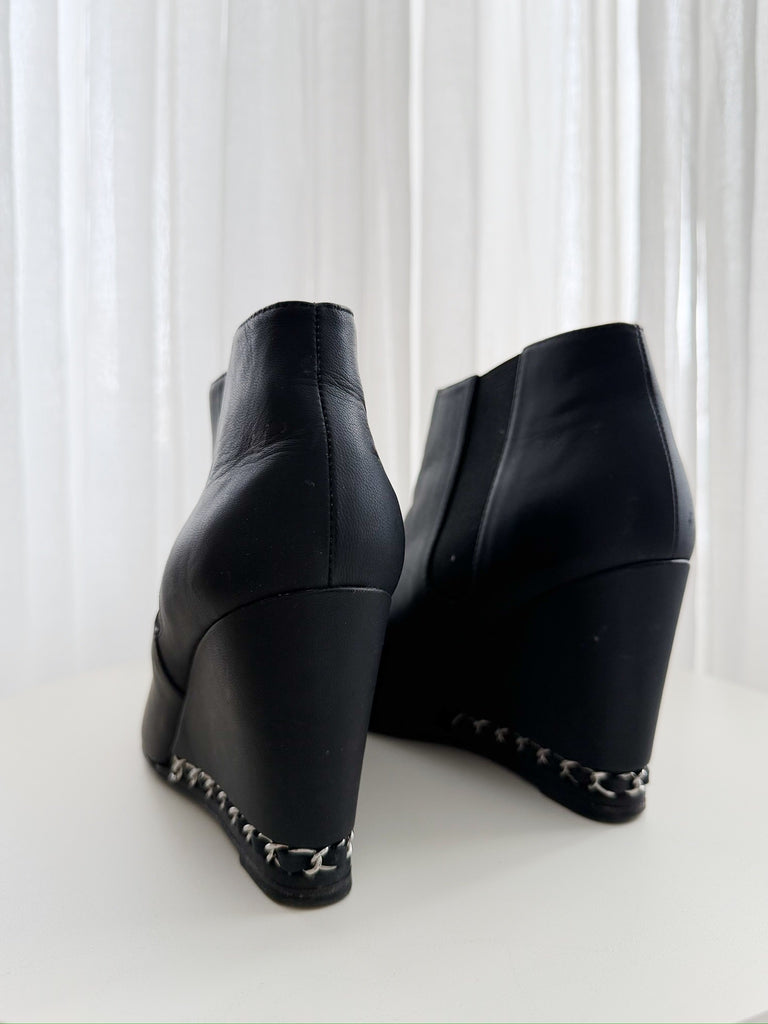 Wedge Pointed Booties