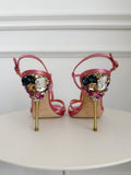 Satin Jewelled Sandals