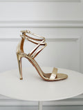 Leather High Heel Sandals
