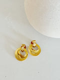 Vintage CC Clip-On Earrings