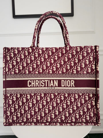 Large Dior Book Tote