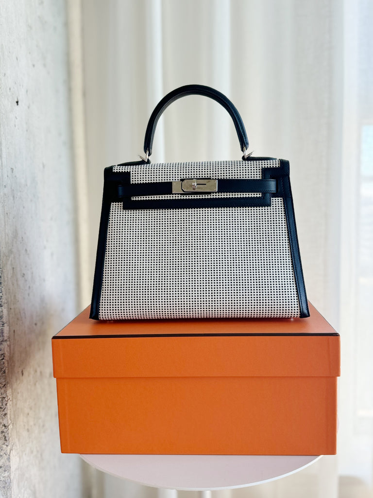 Kelly II Sellier 28 Toile Quadrille