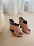 Webby Crossover Leather Sandals