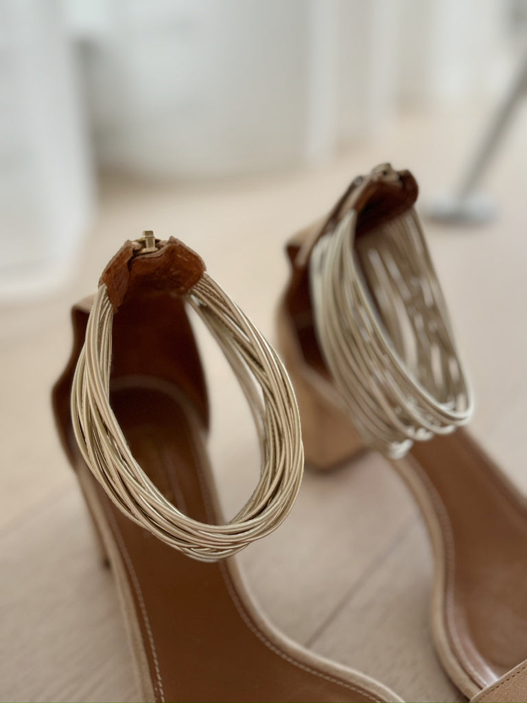 Suede Sandals