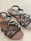 Studded Flat Sandals