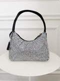 Re-edition 2000 Mini Crystal-Studded Bag