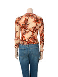 Floral Print Cardigan