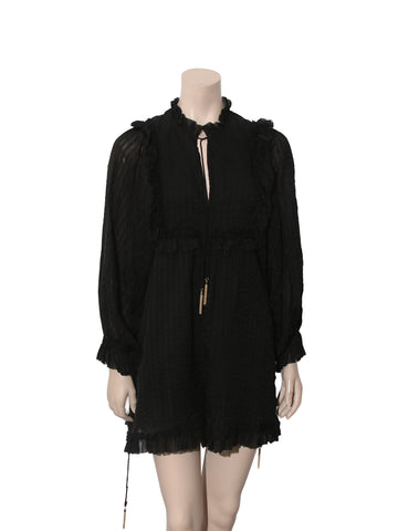 Silk Long Sleeve Romper