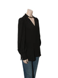 Chain Detail Long Sleeve Top