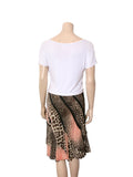 Vintage Leopard Print Skirt