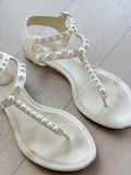 Pearl Flat Sandals