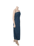Denim Maxi Dress