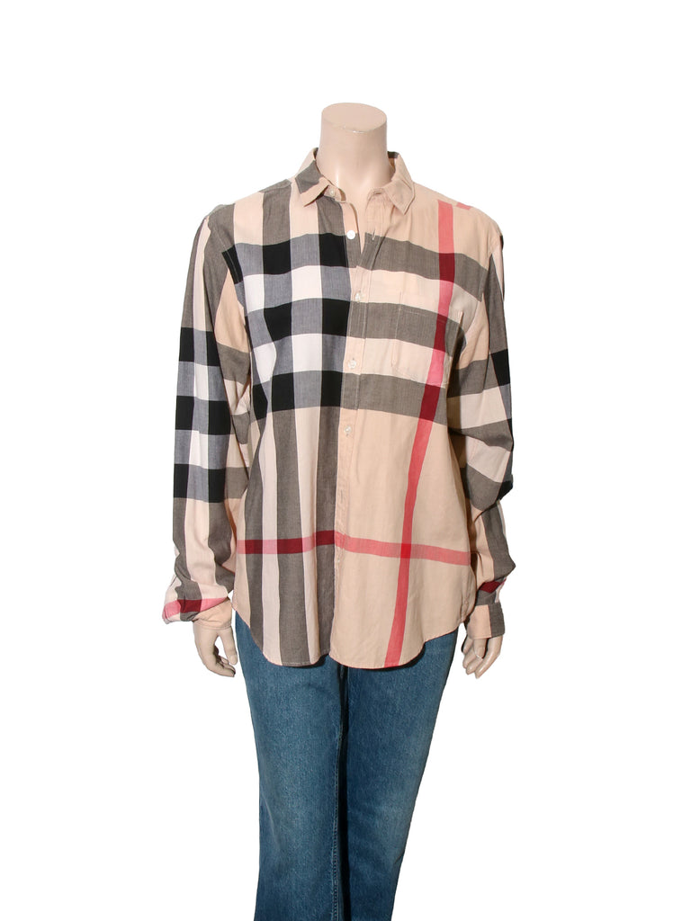 House Check Button Down Shirt