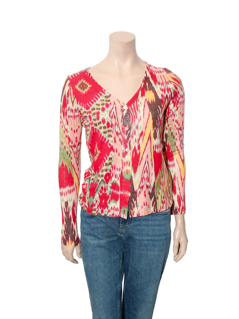 Floral Printed Cardigan