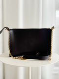 Snakeskin Tricolor Envelope Clutch Cross Body