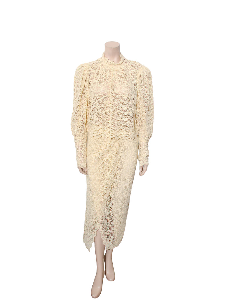 Lace Skirt Set