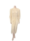 Lace Skirt Set