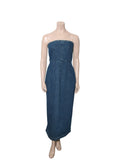 Denim Maxi Dress