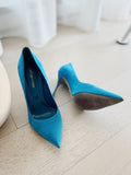 Suede Pointed Pumps