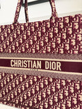 Large Dior Book Tote