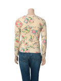 Floral Print Sweater Set