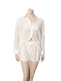 Eyelet Shorts