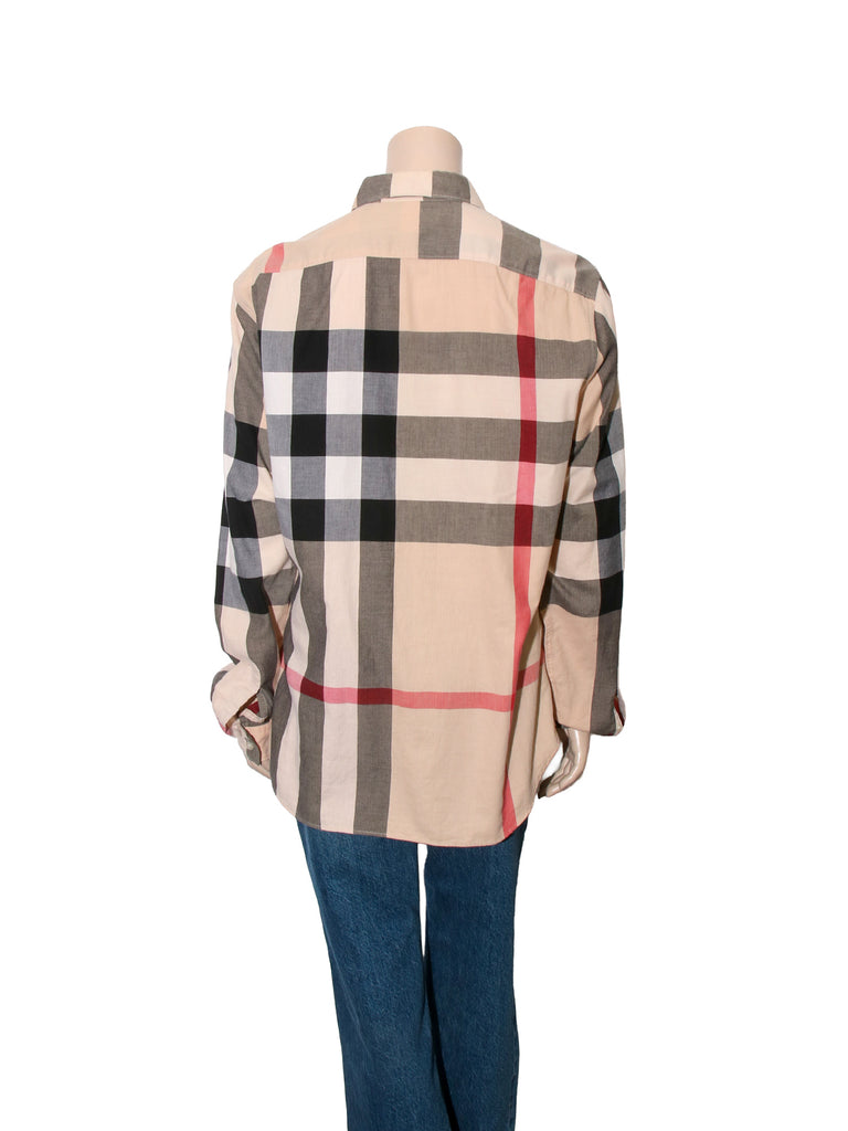 House Check Button Down Shirt