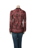 Paisley Print Top