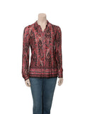 Paisley Print Top