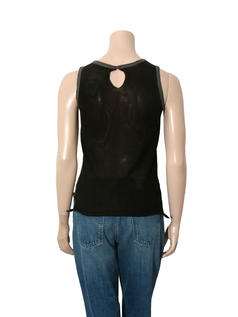 Vintage Sleeveless Knit Top
