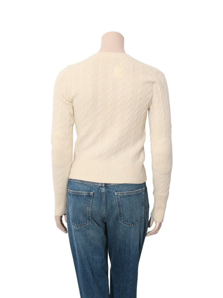 Cable Knit Cashmere Sweater