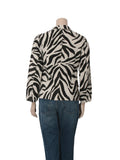 Zebra Print Blazer