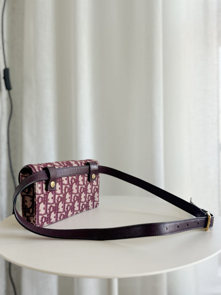 Oblique Saddle Belt Bag