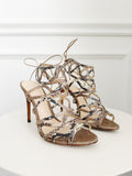 Snakeskin Sandals