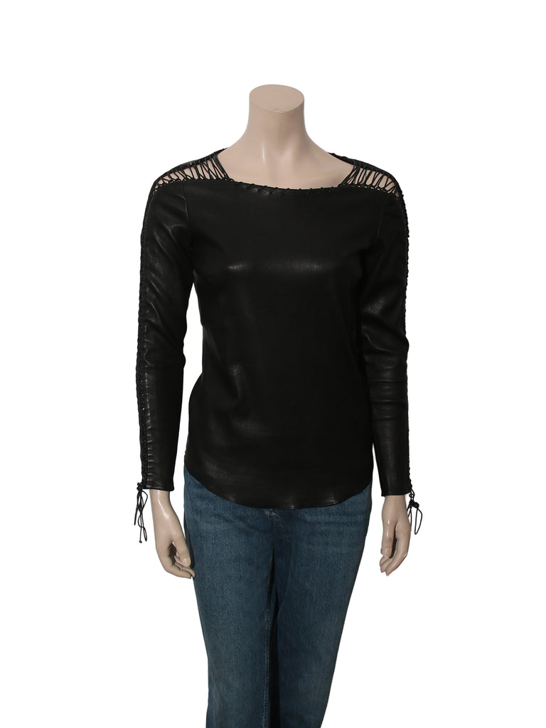 Leather Top