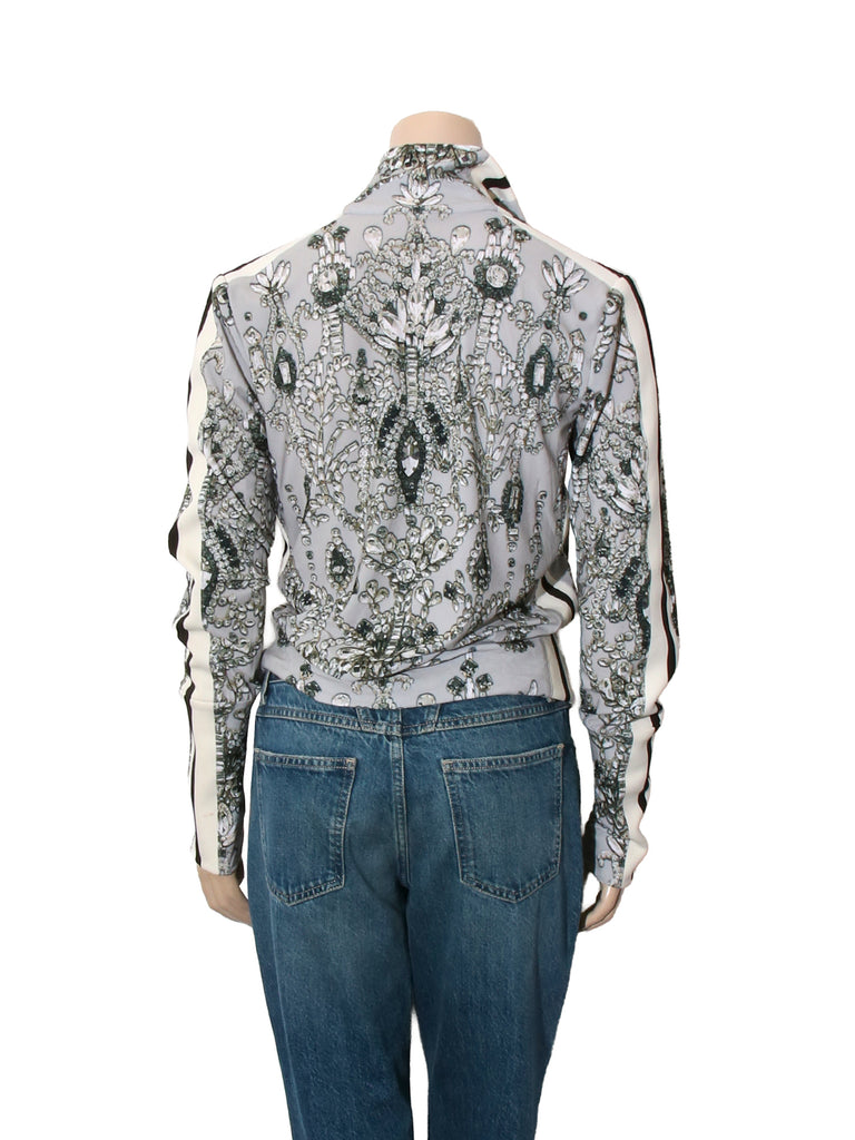 Printed Bomber Jacket