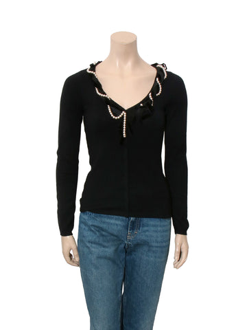 Pearl Detail Cardigan