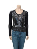 Vintage Sequin Cardigan