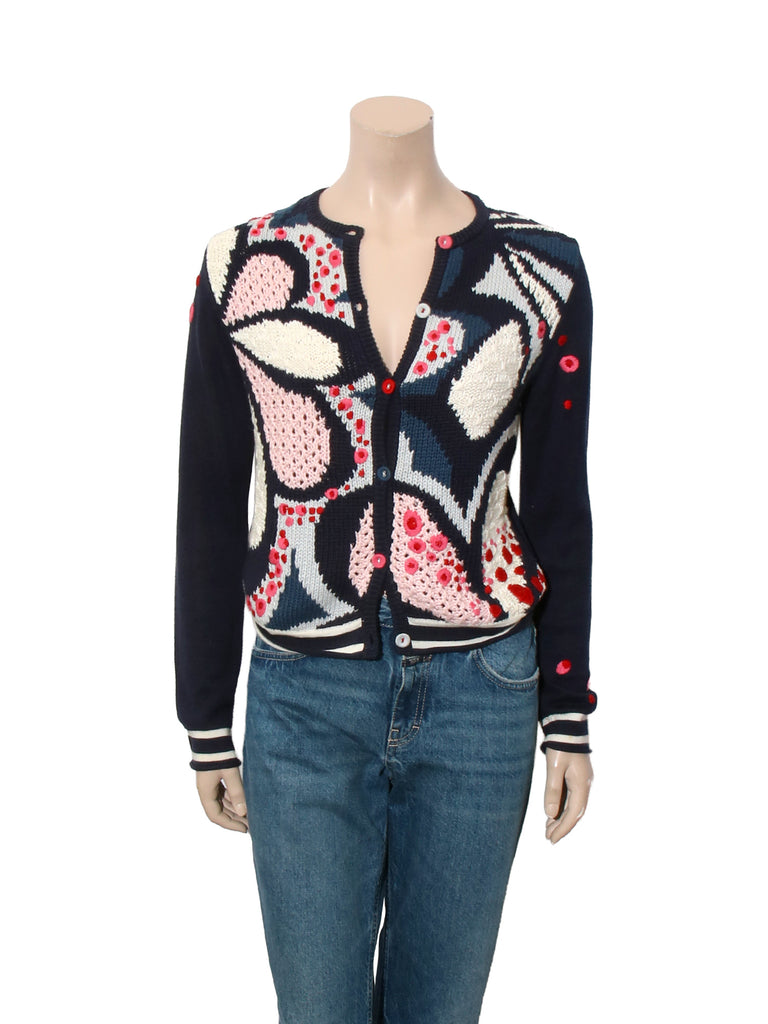 Crochet Knit Cardigan
