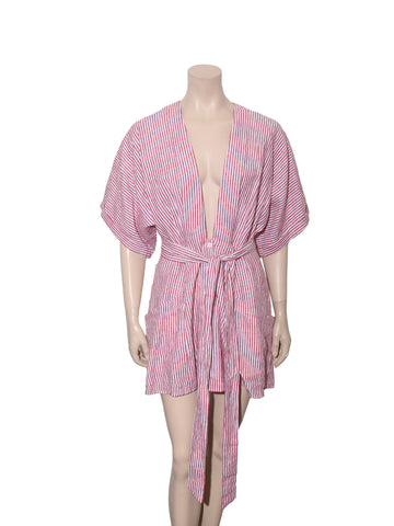 Striped Linen Dress