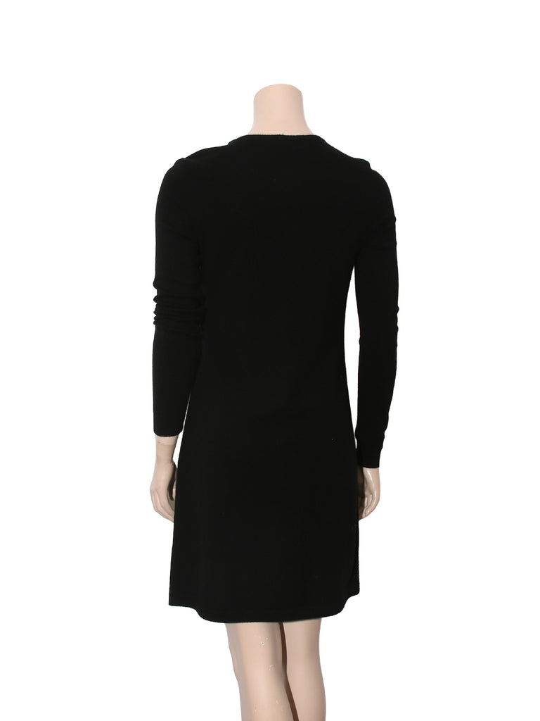 Leather Sweater Dress