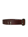 Leather Grommet Belt