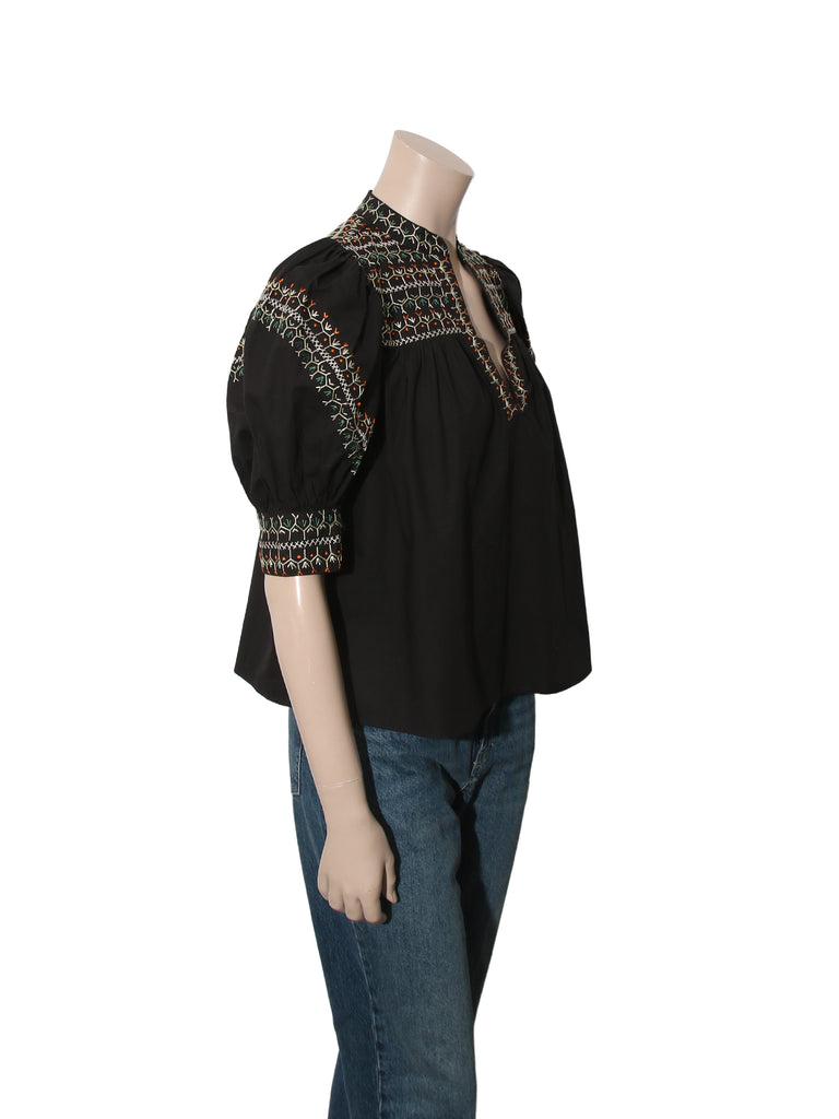 Embroidered Top